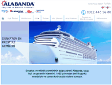 Tablet Screenshot of alabanda.com.tr